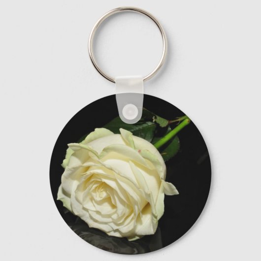 Rose Schlüsselanhänger (Vorderseite)