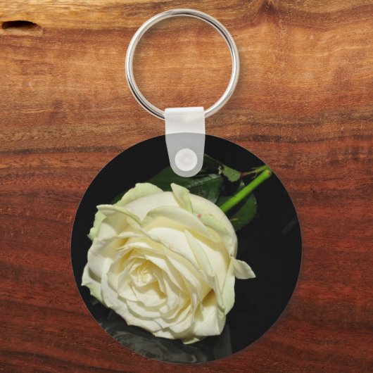 Rose Schlüsselanhänger (Vorderseite)