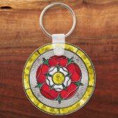 Rose Schlüsselanhänger (Vorderseite)