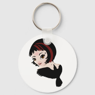 Rose Schlüsselanhänger