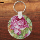 Rose Schlüsselanhänger (Vorderseite)