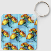 ROSE SCHLÜSSELANHÄNGER (Rückseite)