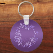 Rose Schlüsselanhänger (Rückseite)