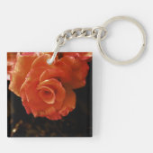 Rose Schlüsselanhänger (Rückseite)