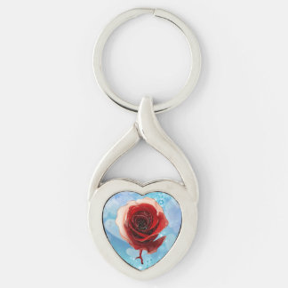 Rose Schlüsselanhänger