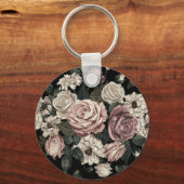 Rose Schlüsselanhänger (Vorderseite)