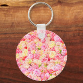 Rose Schlüsselanhänger (Vorderseite)