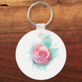Rose Schlüsselanhänger (Rückseite)