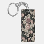 Rose Schlüsselanhänger (Vorderseite links)