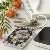 Rose Schlüsselanhänger (Vorderseite rechts)