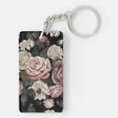 Rose Schlüsselanhänger (Rückseite)