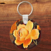 Rose Schlüsselanhänger (Vorderseite)