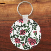 Rose Schlüsselanhänger (Vorderseite)