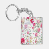 Rose Schlüsselanhänger (Vorderseite links)