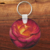 Rose Schlüsselanhänger (Vorderseite)