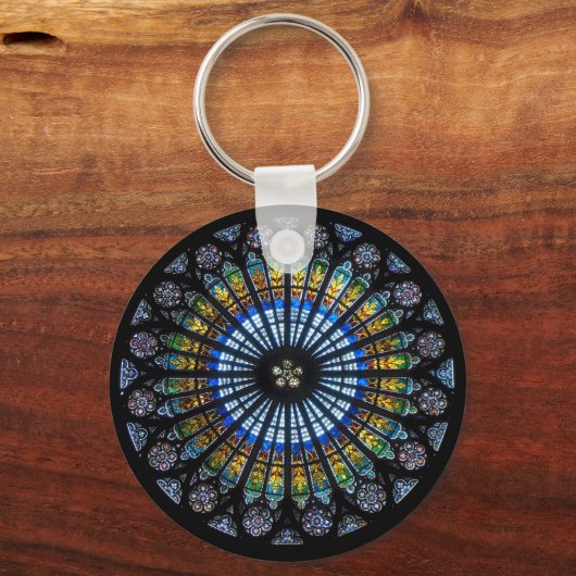 Rose Schlüsselanhänger (Vorderseite)