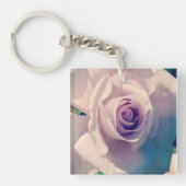 Rose Schlüsselanhänger (Vorderseite)