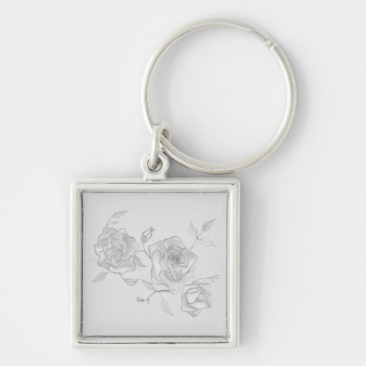 Rose Schlüsselanhänger (Vorne)