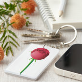 Rose Schlüsselanhänger (Vorderseite rechts)