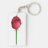 Rose Schlüsselanhänger (Rückseite)