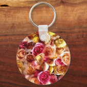 Rose Schlüsselanhänger (Vorderseite)