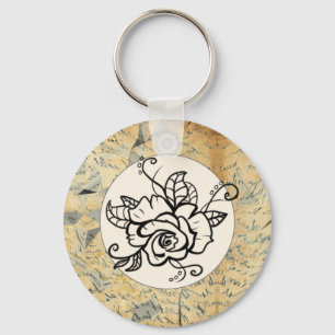 Rose Schlüsselanhänger