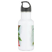 Rose & Schmetterling Trinkflasche (Rückseite)