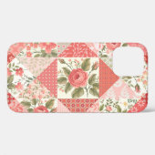 Rose Schmetterlinge Nahtlose Patchwork Case-Mate iPhone Hülle (Rückseite (Horizontal))