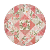 Rose Schmetterlinge Nahtlose Patchwork