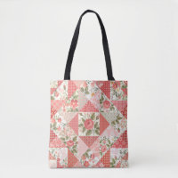 Rose Schmetterlinge Nahtlose Patchwork
