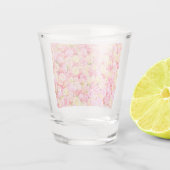 Rose Schnapsglas (Rückseite)