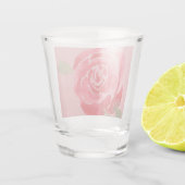 Rose Schnapsglas (Rückseite)