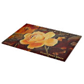 Rose Schneidebrett (Ecke)