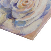 Rose Schneidebrett (Ecke)
