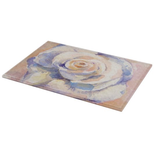 Rose Schneidebrett (Ecke)