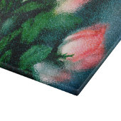 Rose Schneidebrett (Ecke)