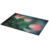 Rose Schneidebrett (Ecke)