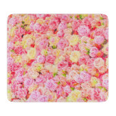 Rose Schneidebrett (Vorderseite)