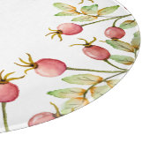 Rose Schneidebrett (Ecke)