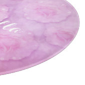 Rose Schneidebrett (Ecke)