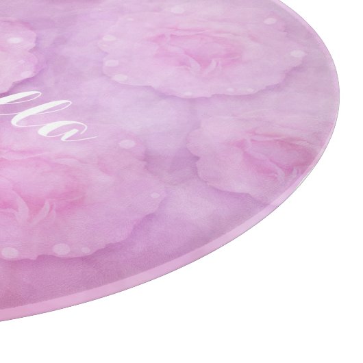 Rose Schneidebrett (Ecke)