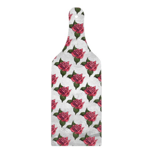 Rose Schneidebrett (Vorderseite)