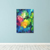 Rose, schöne Kunstmalerei Leinwanddruck (Insitu (Holzboden))