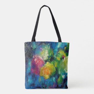 Rose, schöne Kunstmalerei Tasche