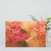Rose_ Schreibwaren Briefpapier (Stehend Vorderseite)