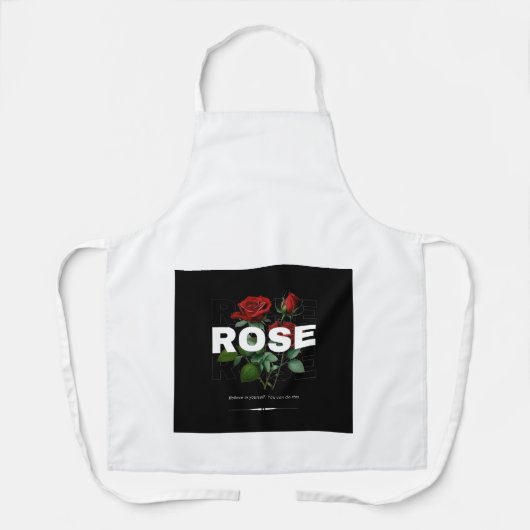 ROSE SCHÜRZE (Vorderseite)