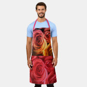 Rose Schürze (Getragen)