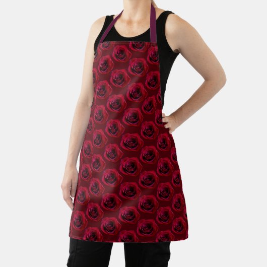Rose Schürze Rote Rose Schürze Personalisierte Sch (InSitu)