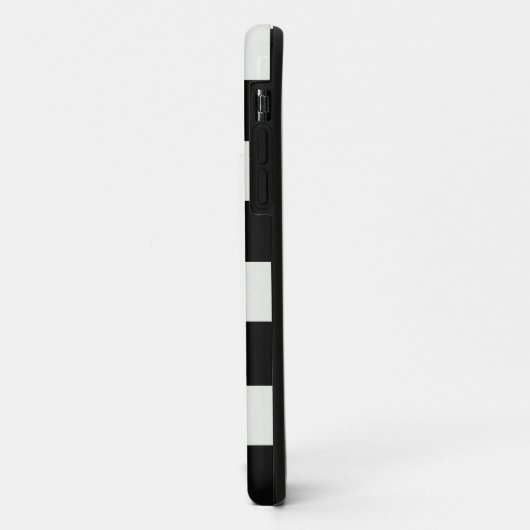 Rose Schwarz/Weiß Case-Mate iPhone Hülle (Hinten/Links)