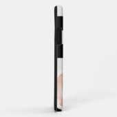 Rose Schwarz/Weiß Case-Mate iPhone Hülle (Hinten/Rechts)